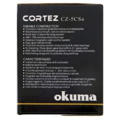 Okuma Cortez CZ-5CS Star Drag Overhead Reel With 30lb Braid -Okuma 108711 4 n