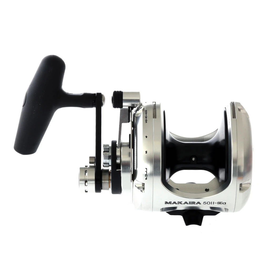Okuma Makaira 50 2-Speed Open Top Game Reel Silver 10 Okuma Makaira 50 2-Speed Open Top Game Reel Silver - Image 8