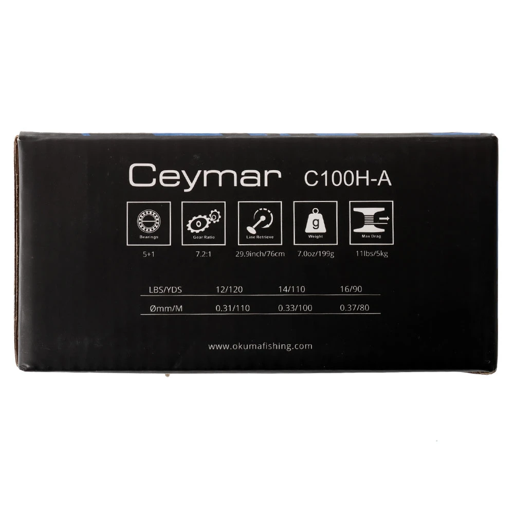 Okuma Ceymar 100A Baitcaster Reel 4 Okuma Ceymar 100A Baitcaster Reel - Image 2