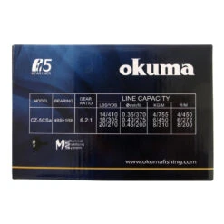 Okuma Cortez CZ-5CS Star Drag OH Boat Reel
