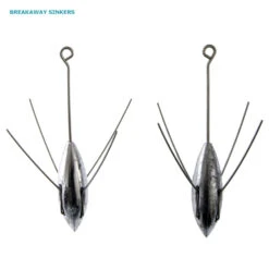 Okuma Revenger 80 Rock/Landbased Package 10ft 2pc -Okuma breakaway sinkers 4