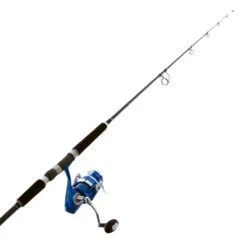 Okuma Azores Blue 5500 Metaloid Spin Topwater Combo 7ft 5in PE3-6 2pc