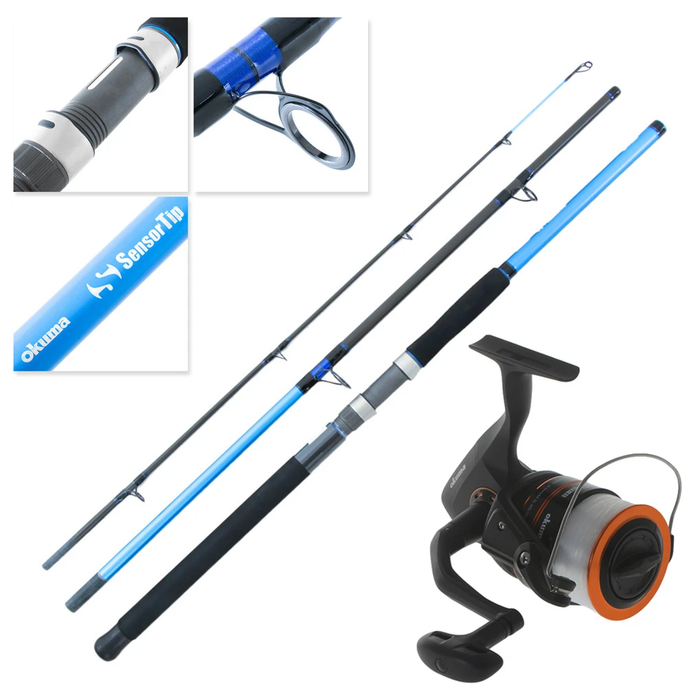 Okuma Fina Pro 80 Sensor Tip Rock/Surf Combo 10ft 15kg 3pc 2 Okuma Fina Pro 80 Sensor Tip Rock/Surf Combo 10ft 15kg 3pc