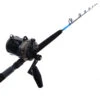 Okuma Solterra SLX 50 Wide Sensor Tip 2-Speed Lever Drag Game Combo 5ft 6in 24kg 1pc Blue -Okuma bundledokreslx50w 2andokrostc561sun24 2