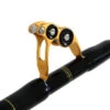 Okuma Makaira Stand-Up Game Rod With ALPS Bearing Rollers Black/Gold 5ft 8in 24kg 1pc